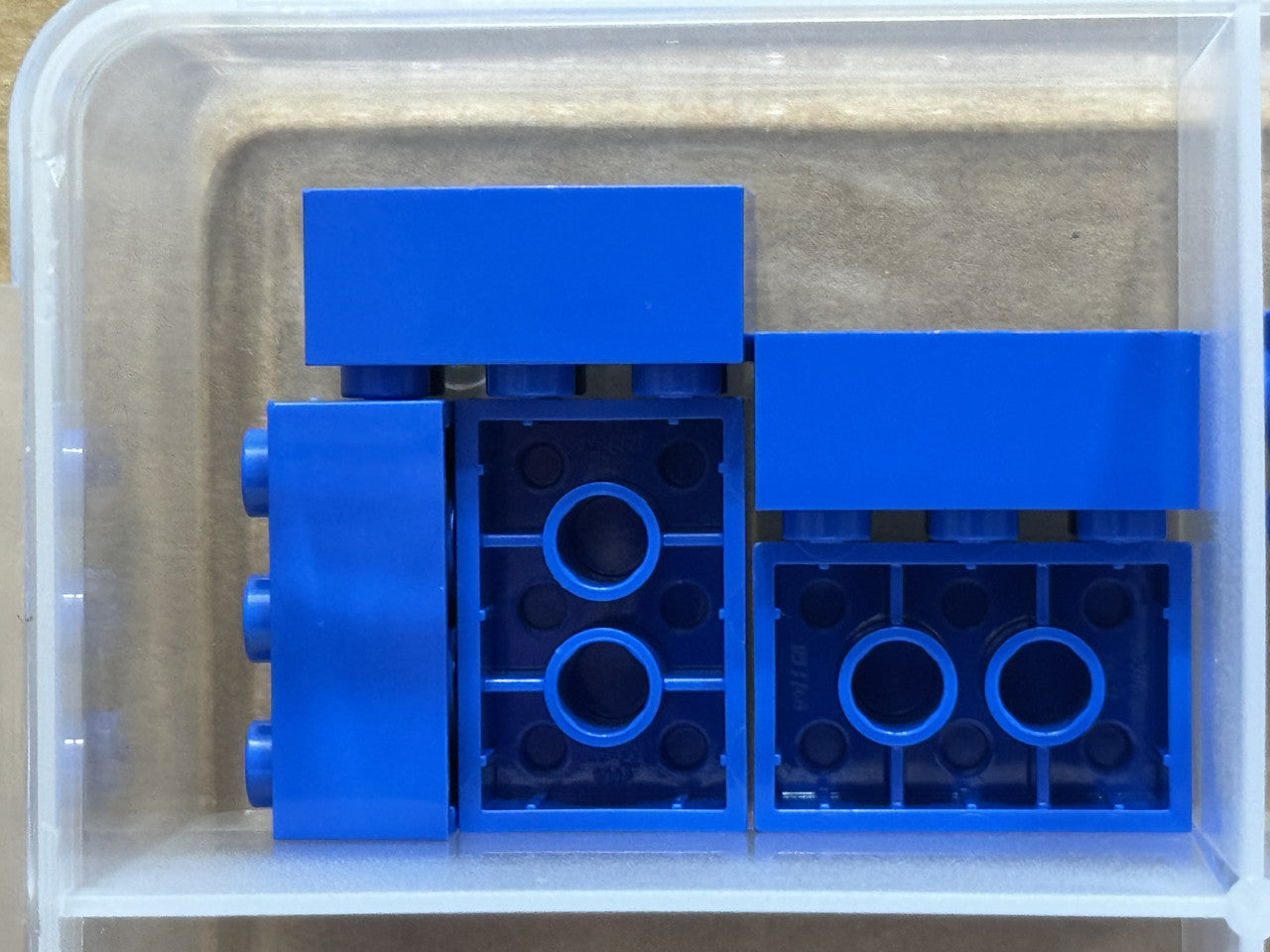 LEGO Parts - Blue Brick 2 x 3 - No 3002 - QTY 5