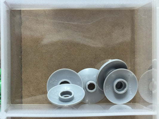 LEGO Parts - Light Bluish Gray Dish 2 x 2 Inverted (Radar) - No 4740 - QTY 5