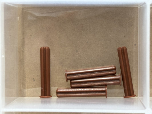 LEGO Parts - Reddish Brown Technic, Axle 3L with Stop - No 24316 - QTY 5