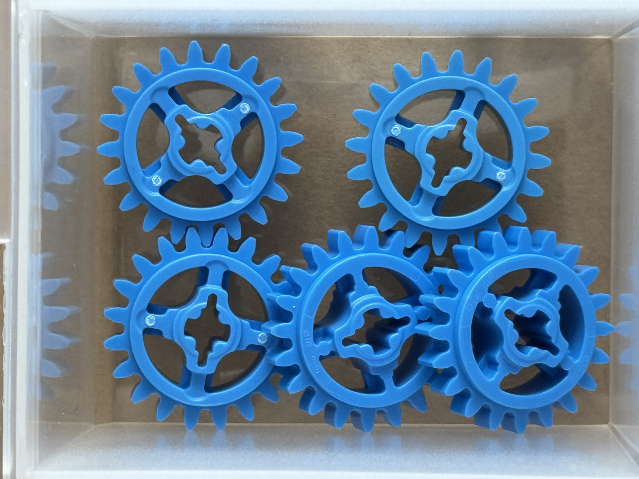 LEGO Parts - Dark Azure Technic, Gear 20 Tooth - No 69779 - QTY 5