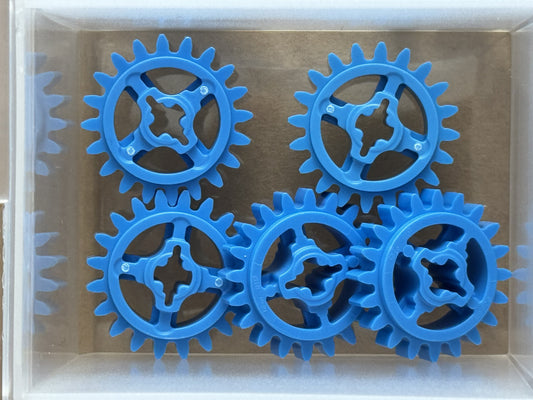LEGO Parts - Dark Azure Technic, Gear 20 Tooth - No 69779 - QTY 5