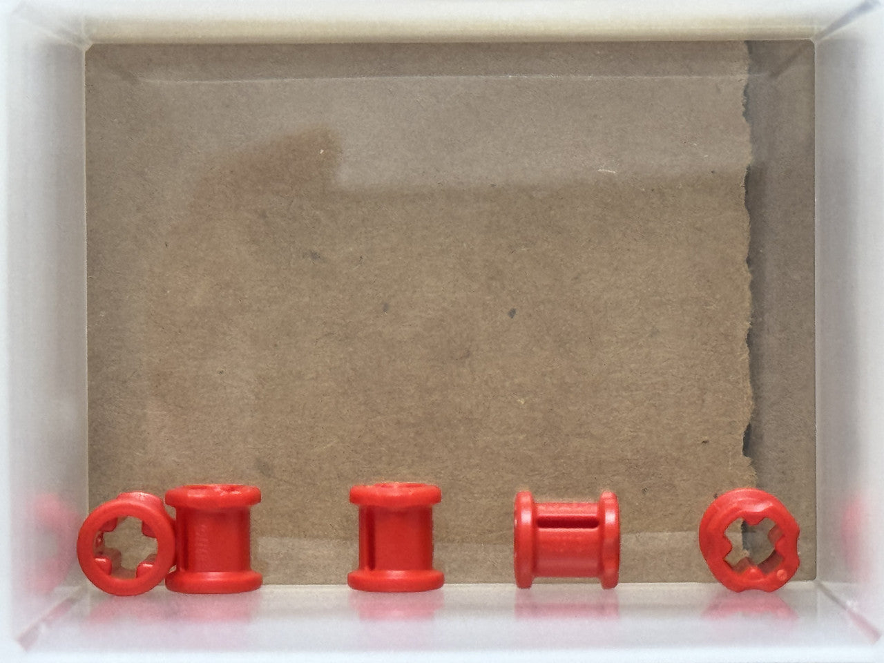 LEGO Parts - Red Technic Bush - No 3713 - QTY 5