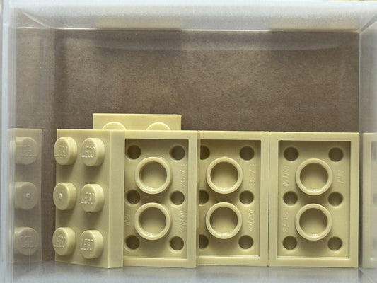 LEGO Parts - Tan Plate 2 x 3 - No 3021 - QTY 5