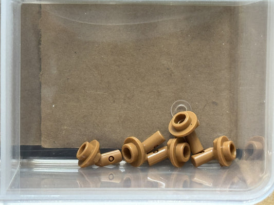 LEGO Parts - Medium Nougat Bar 1L with Angled Hollow Stud - No 65578 - QTY 5