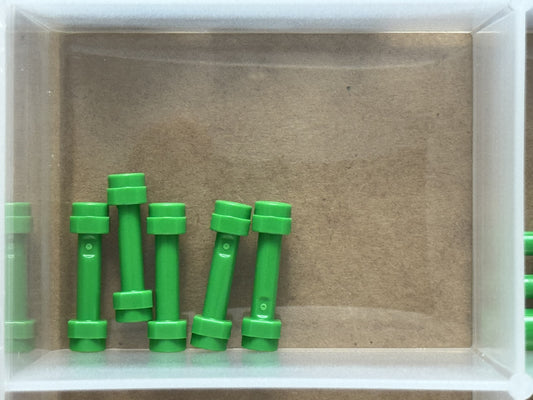 LEGO Parts - Bright Green Minifigure, Weapon Hilt Smooth - No 66909 - QTY 5