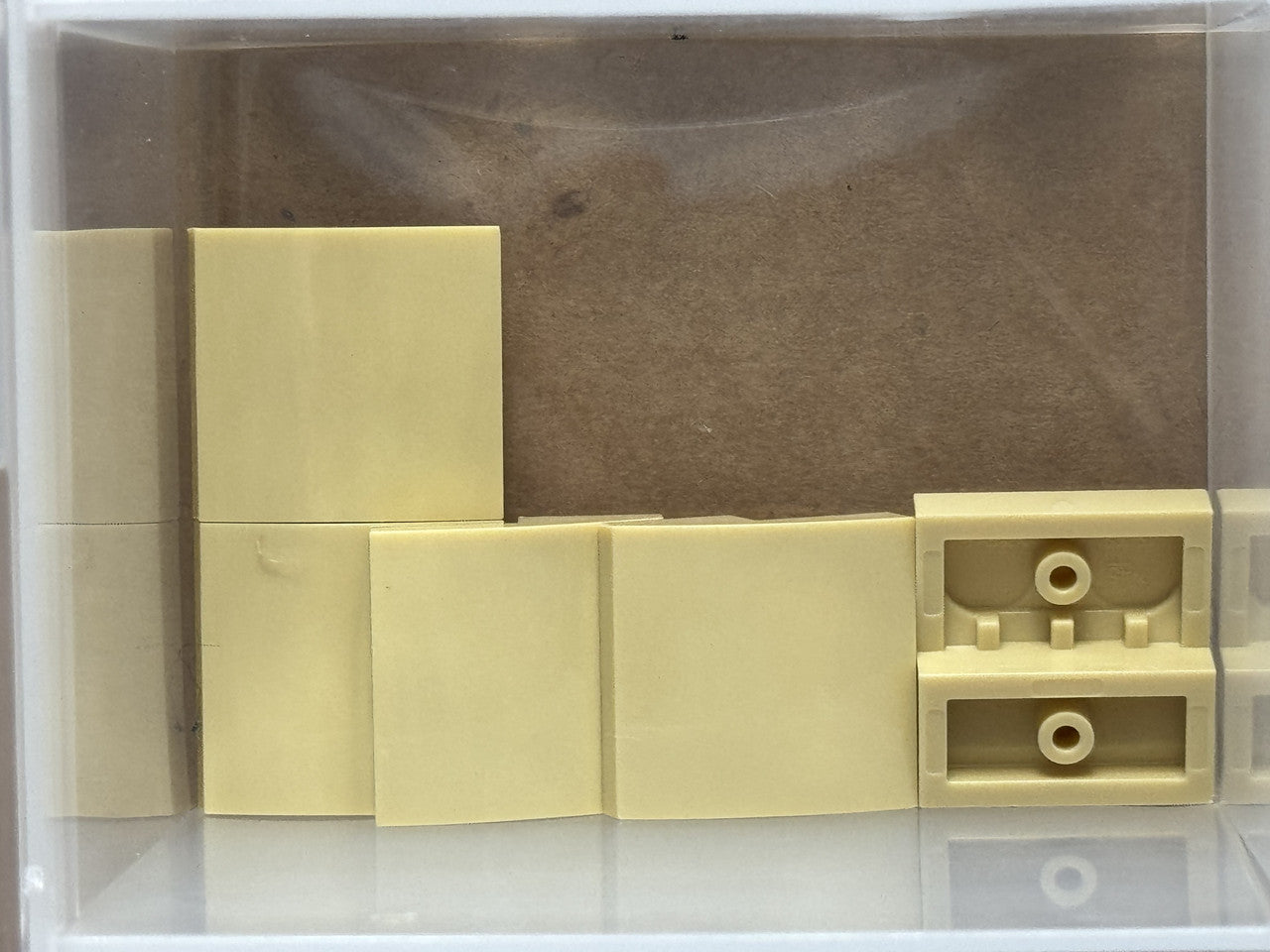LEGO Parts - Tan Slope, Curved 2 x 2 x 2/3 - No 15068 - QTY 5