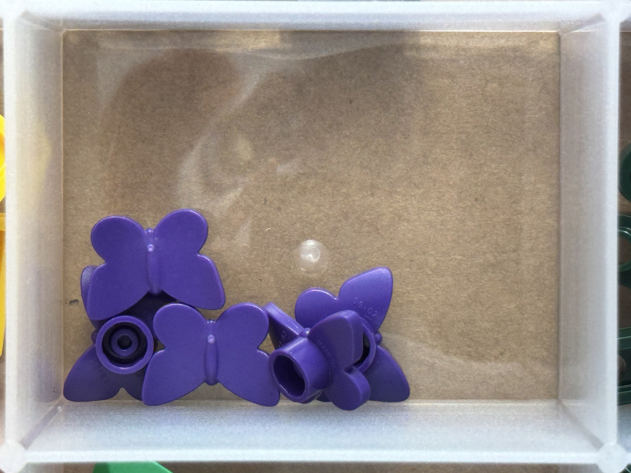 LEGO Parts - Dark Purple Butterfly with Stud Holder - No 80674 - QTY 5