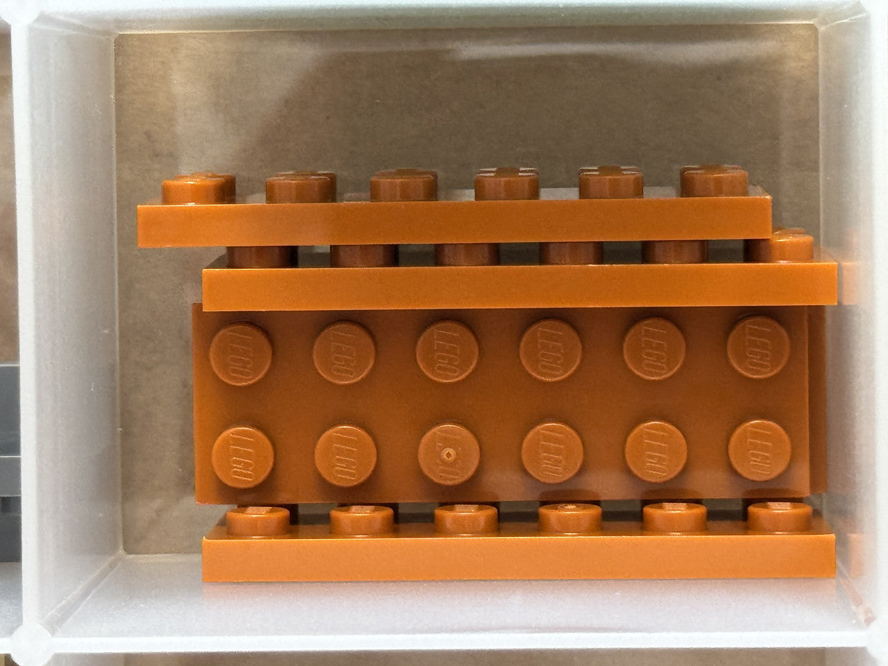 LEGO Parts - Dark Orange Plate 2 x 6 - No 3795 - QTY 5