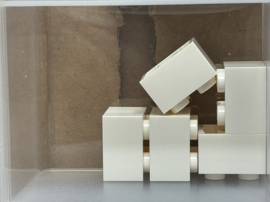 LEGO Parts - White Brick 2 x 2 - No 3003 - QTY 5
