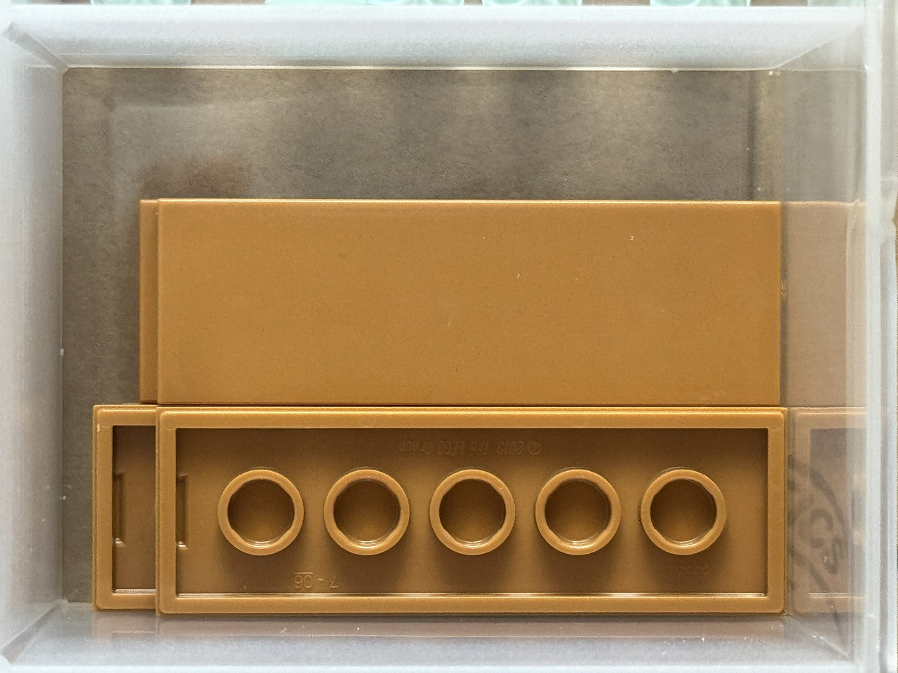 LEGO Parts - Medium Nougat Tile 2 x 6 - No 69729 - QTY 5