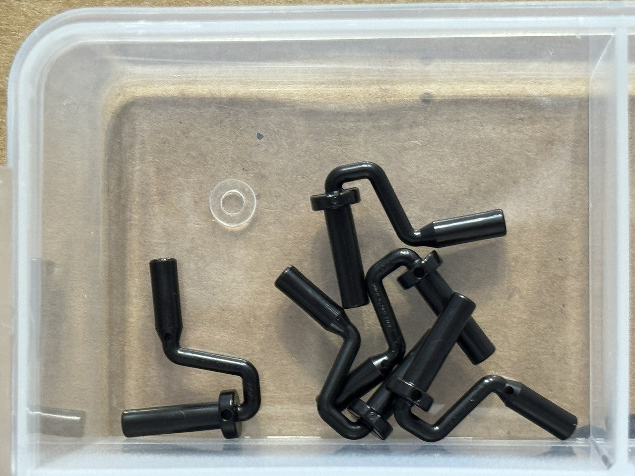 LEGO Parts - Black Minifigure Paint Roller Brush Handle - No 12885 - QTY 5