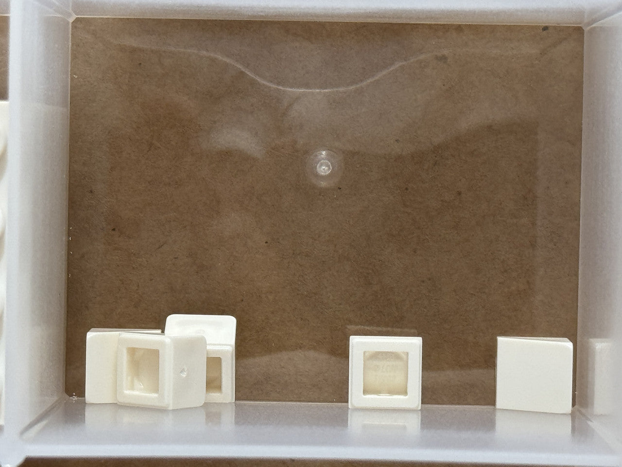 LEGO Parts - White Slope 30 1 x 1 x 2/3 - No 54200 - QTY 5