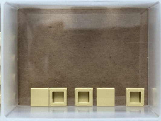 LEGO Parts - Tan Tile 1 x 1 - No 3070 - QTY 5