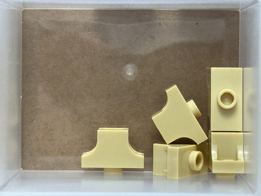 LEGO Parts - Tan Arch 1 x 2 Jumper - No 38583 - QTY 5