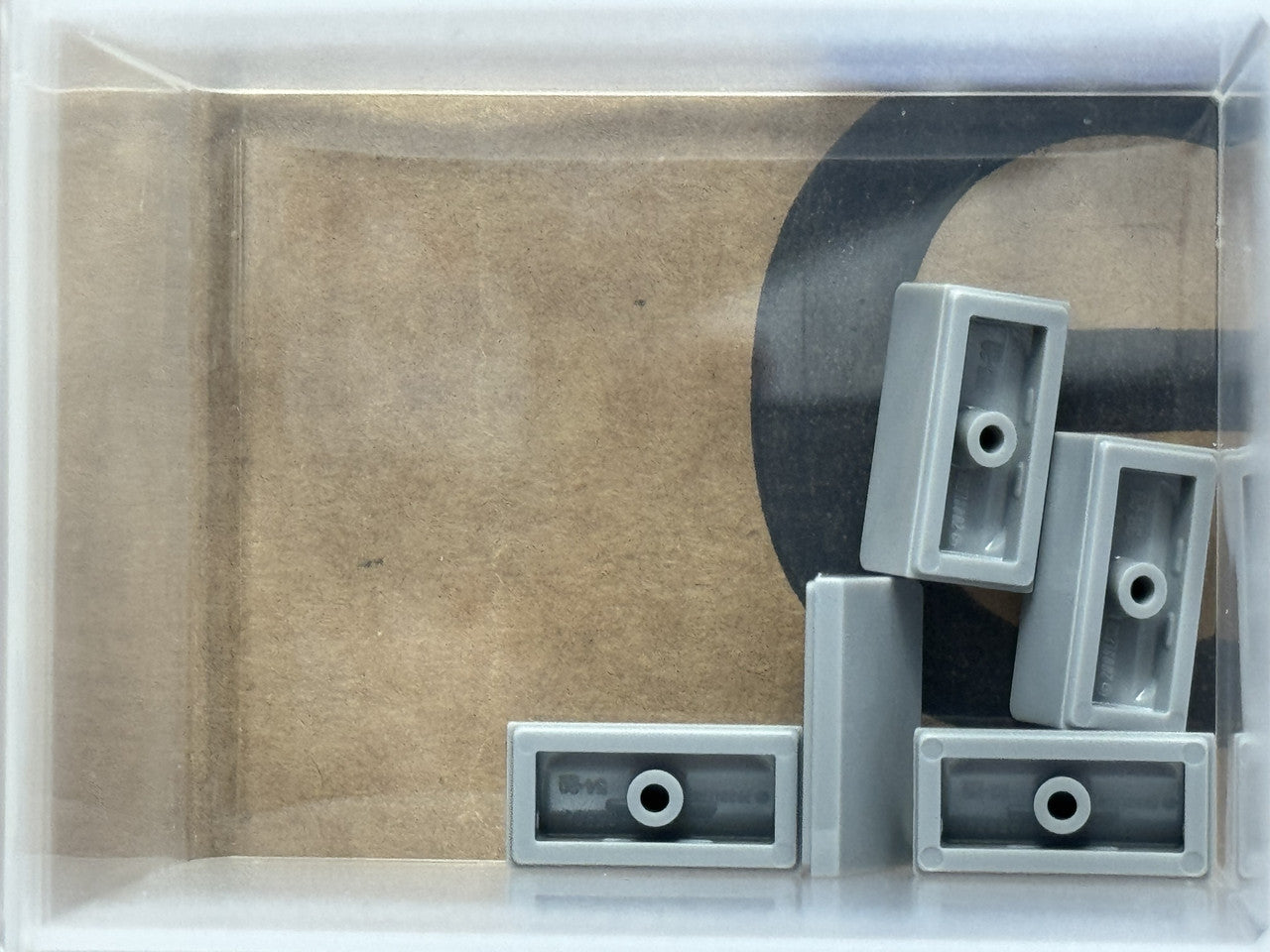 LEGO Parts - Light Bluish Gray Slope 30 1 x 2 x 2/3 - No 85984 - QTY 5