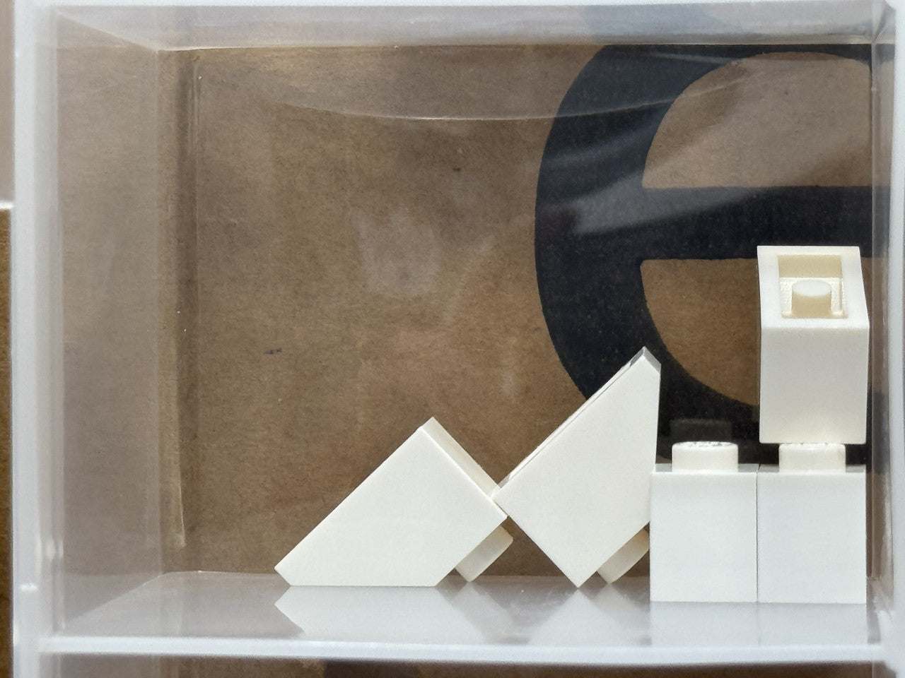 LEGO Parts - White Slope 45 2 x 1 - No 3040 - QTY 5