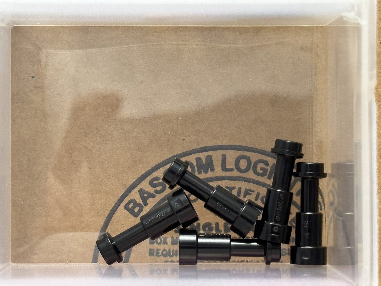 LEGO Parts - Black Minifigure, Utensil Telescope - No 64644 - QTY 5