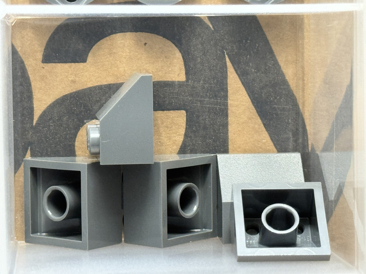 LEGO Parts - Dark Bluish Gray Slope 45 2 x 2 - No 3039 - QTY 5