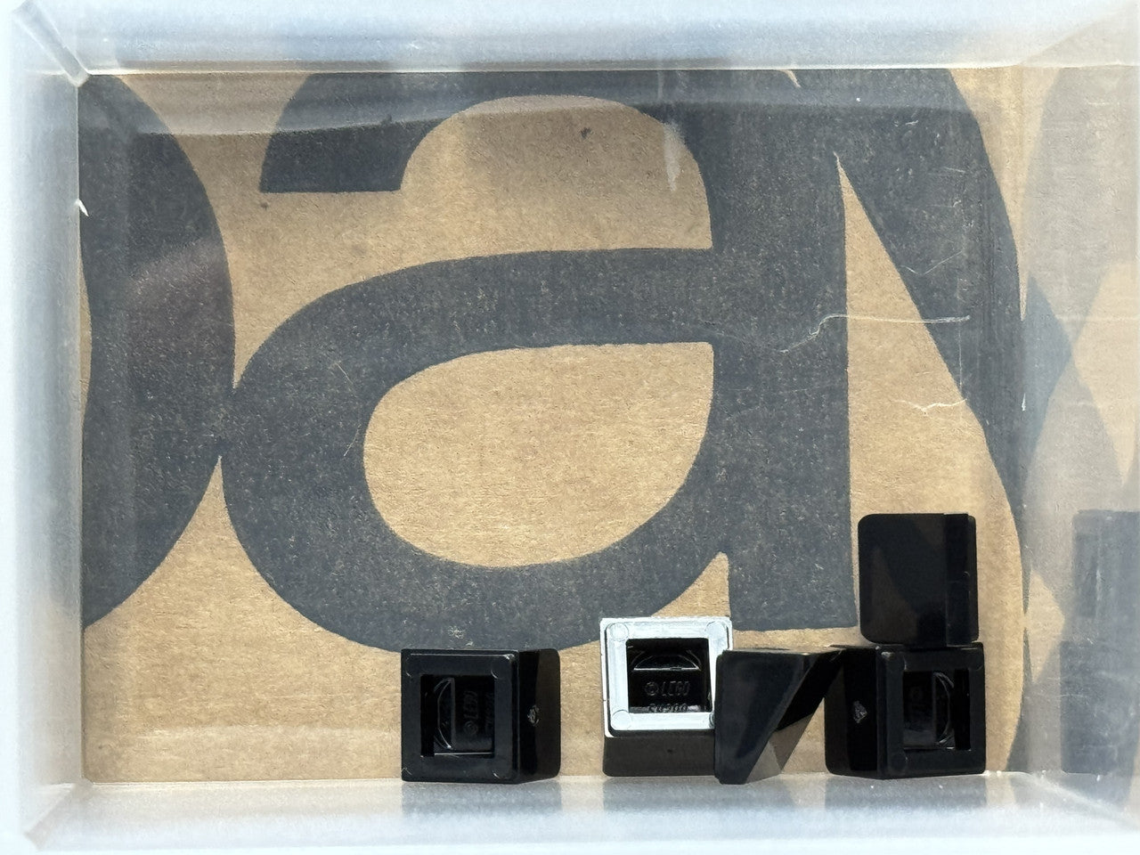 LEGO Parts - Black Slope 30 1 x 1 x 2/3 - No 54200 - QTY 5