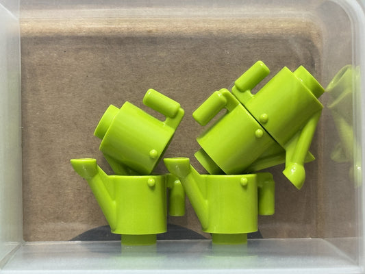 LEGO Parts - Lime Minifigure, Utensil Watering Can - No 79736 - QTY 5