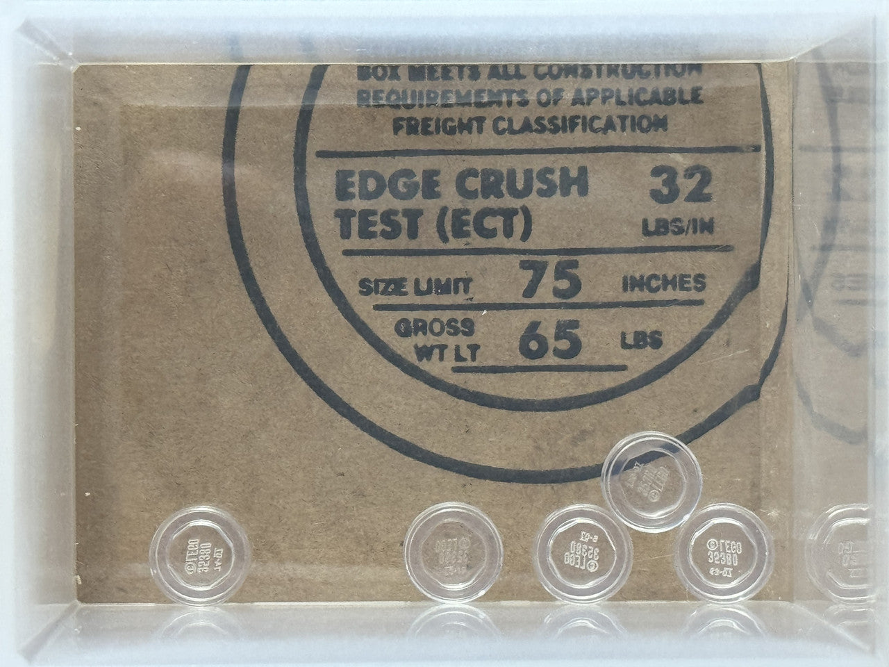 LEGO Parts - Trans-Clear Tile, Round 1 x 1 - No 98138 - QTY 5