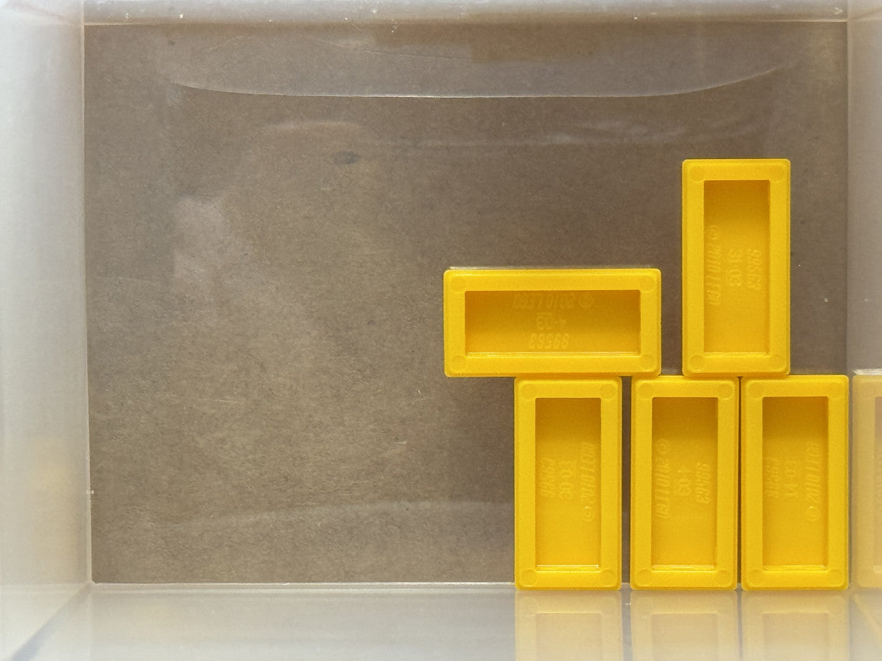 LEGO Parts - Bright Light Orange Minifigure Ingot 1 x 2 - No 99563 - QTY 5