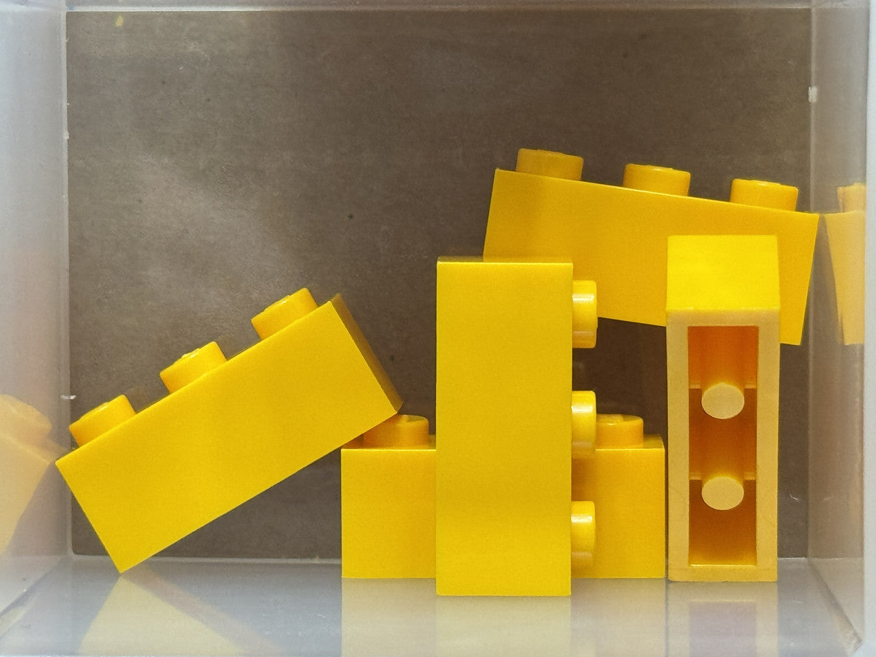 LEGO Parts - Bright Light Orange Brick 1 x 3 - No 3622 - QTY 5