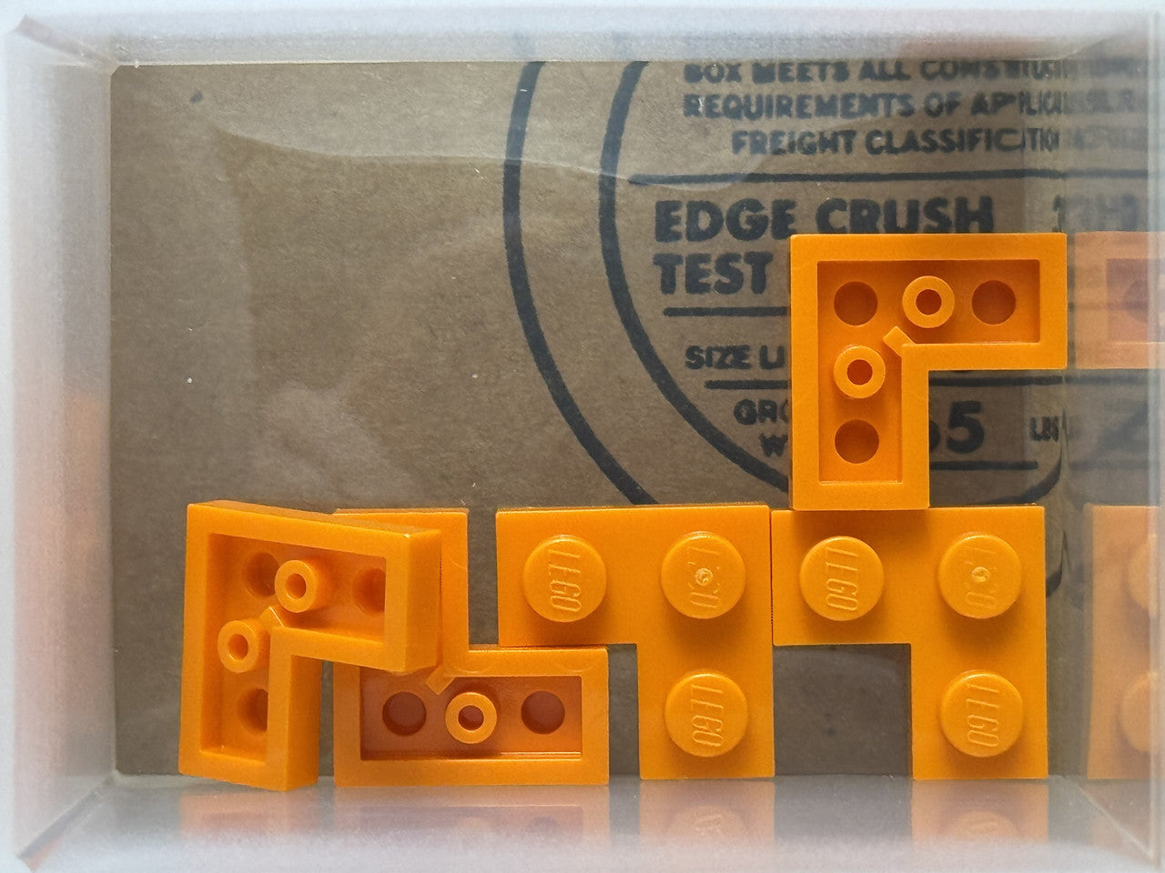 LEGO Parts - Orange Plate 2 x 2 Corner - No 2420 - QTY 5