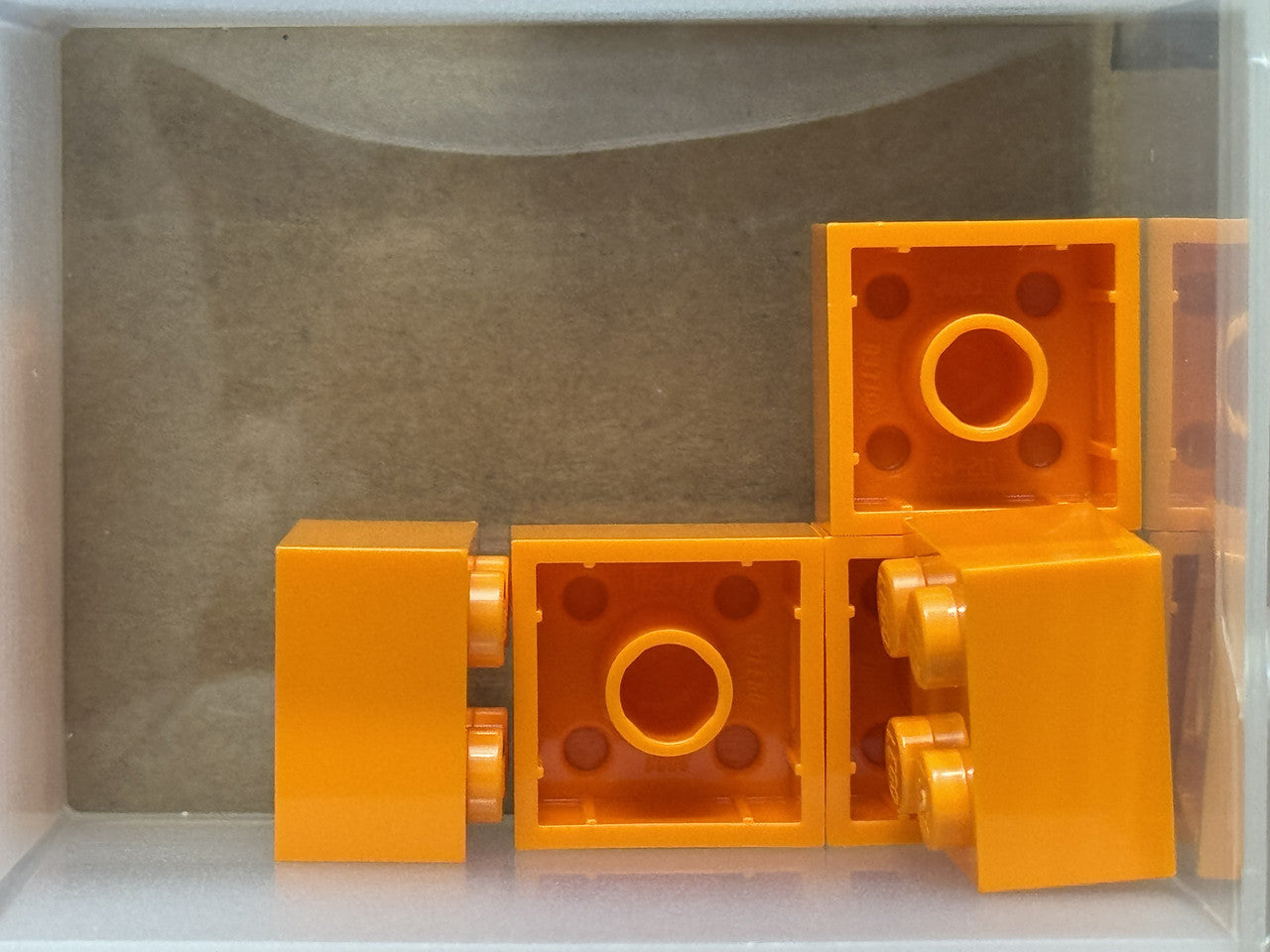 LEGO Parts - Orange Brick 2 x 2 - No 3003 - QTY 5