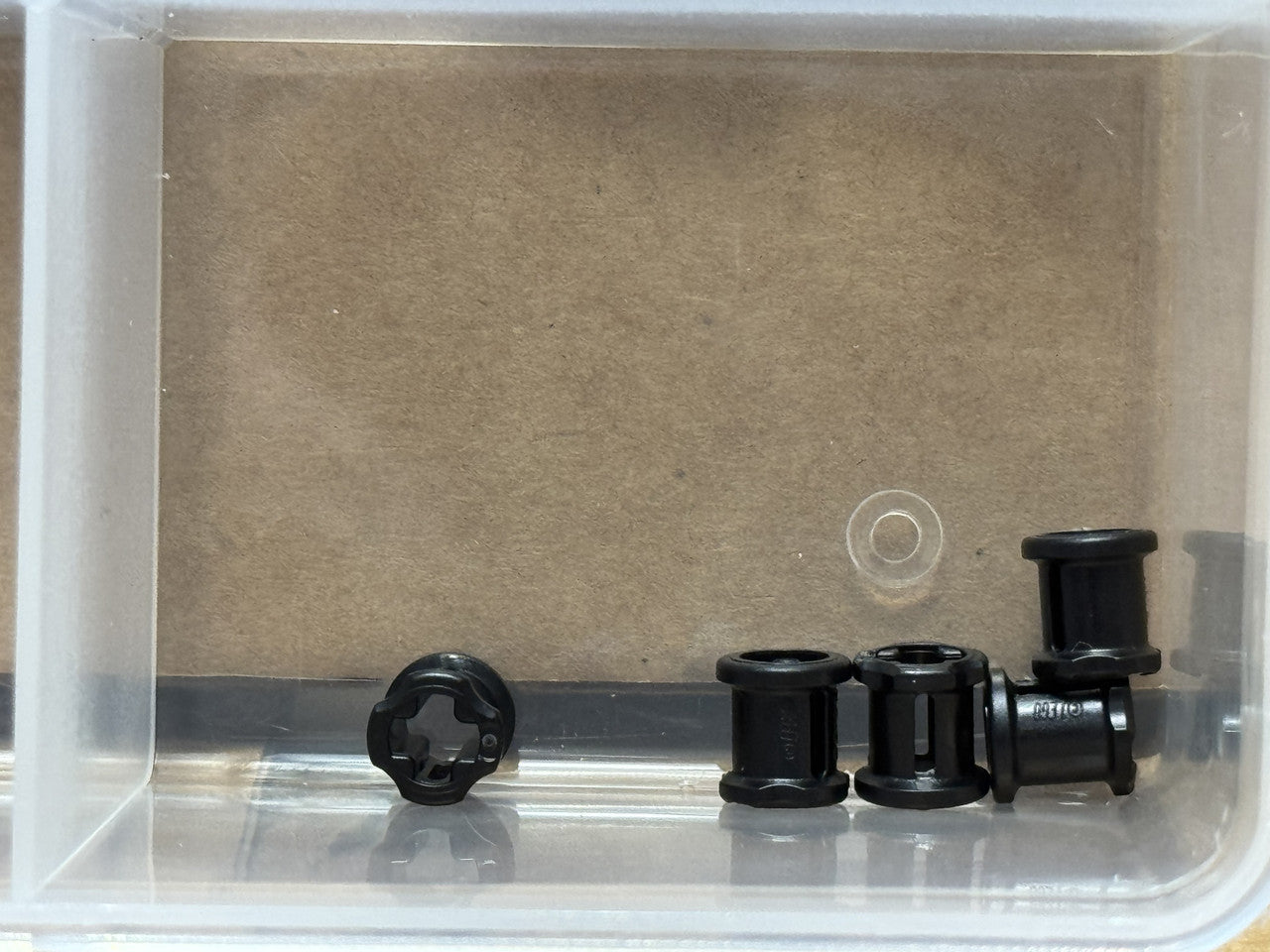 LEGO Parts - Black Technic Bush - No 3713 - QTY 5