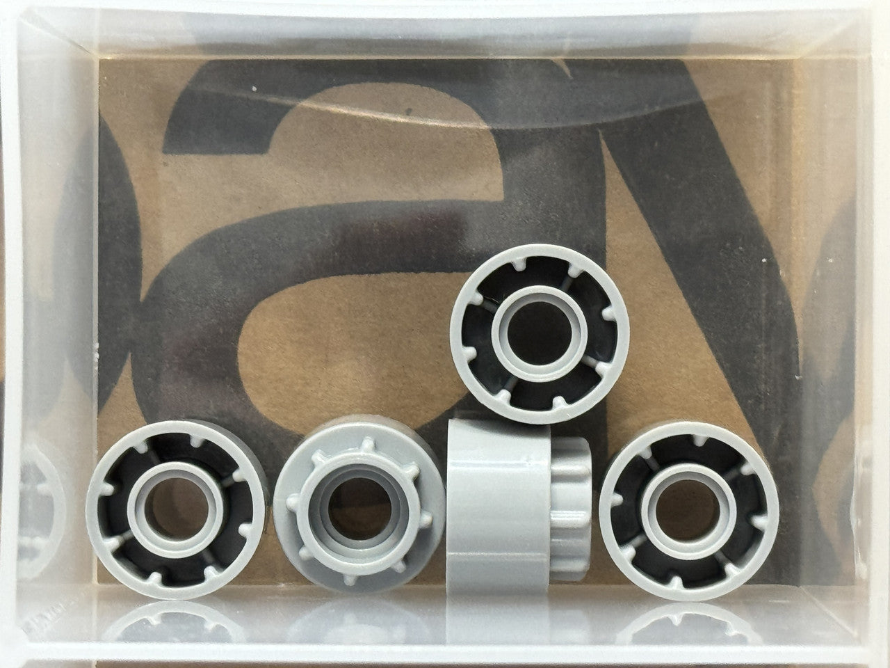 LEGO Parts - Light Bluish Gray Technic Driving Ring Extension - No 35186 - QTY 5