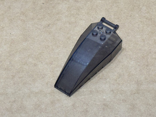 LEGO Parts - Trans-Black Windscreen 8 x 4 x 2 - No 92579 - QTY 1