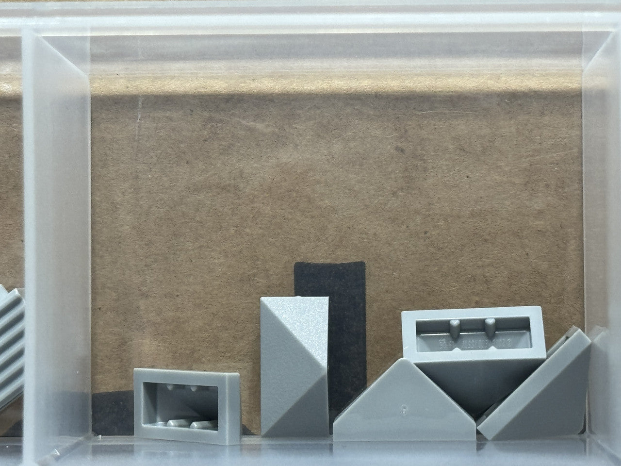 LEGO Parts - Light Bluish Gray Slope 45 2 x 1 Triple - No 15571 - QTY 5