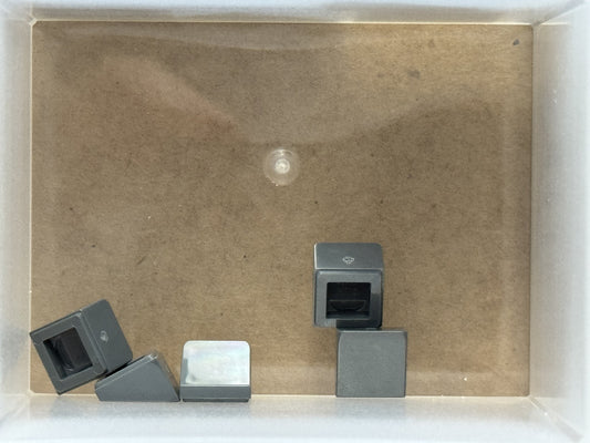LEGO Parts - Dark Bluish Gray Slope 30 1 x 1 x 2/3 - No 54200 - QTY 5