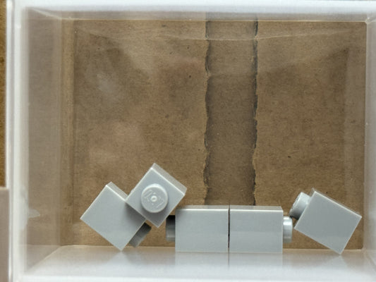 LEGO Parts - Light Bluish Gray Brick 1 x 1 - No 3005 - QTY 5