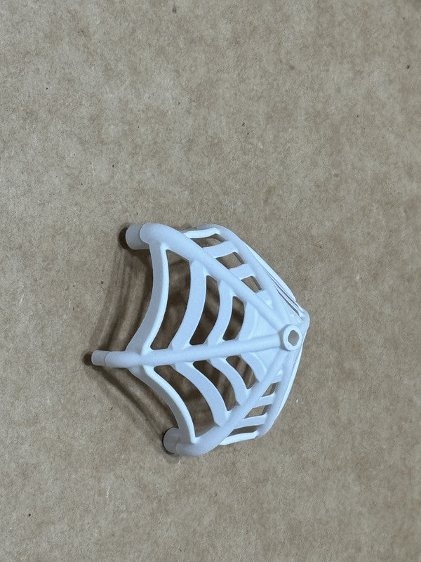 LEGO Parts - White Spider Web Conical - Flexible Rubber - No 7095 - QTY 1