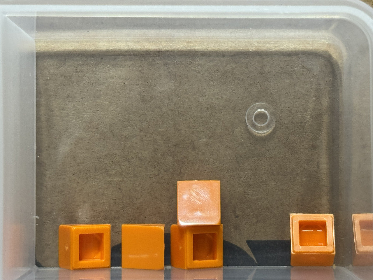 LEGO Parts - Orange Slope 30 1 x 1 x 2/3 - No 54200 - QTY 5