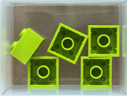 LEGO Parts - Lime Brick 2 x 2 - No 3003 - QTY 5