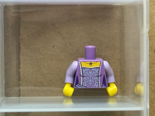 LEGO Parts - Medium Lavender Torso Female Dress - No 973pb1781c01 - QTY 1