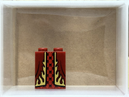 LEGO Parts - Dark Red Slope 65 2 x 2 Minifigure Dress - No 3678bpb082 - QTY 1