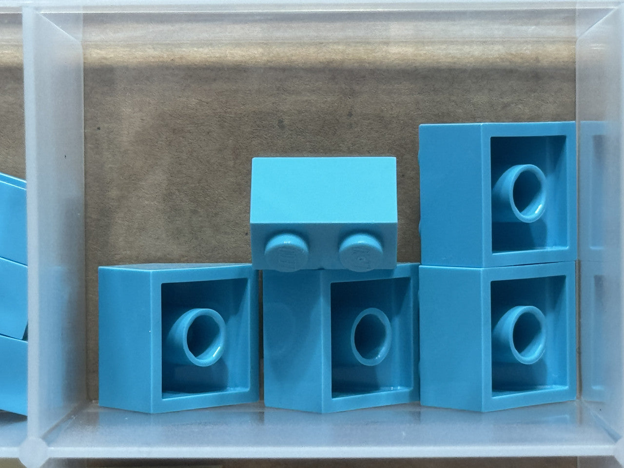 LEGO Parts - Medium Azure Slope 45 2 x 2 - No 3039 - QTY 5