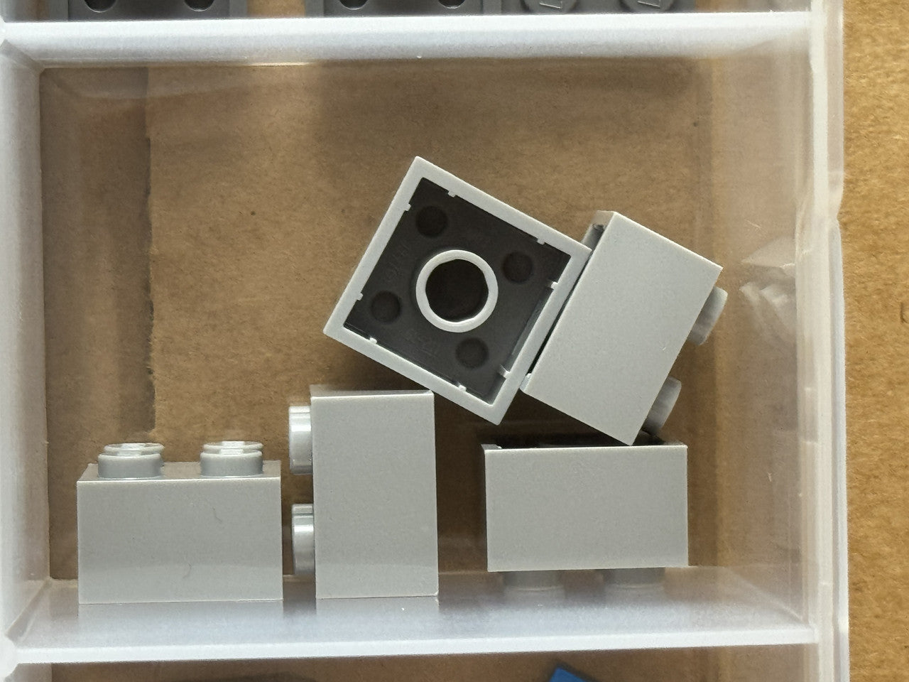 LEGO Parts - Light Bluish Gray Brick 2 x 2 - No 3003 - QTY 5