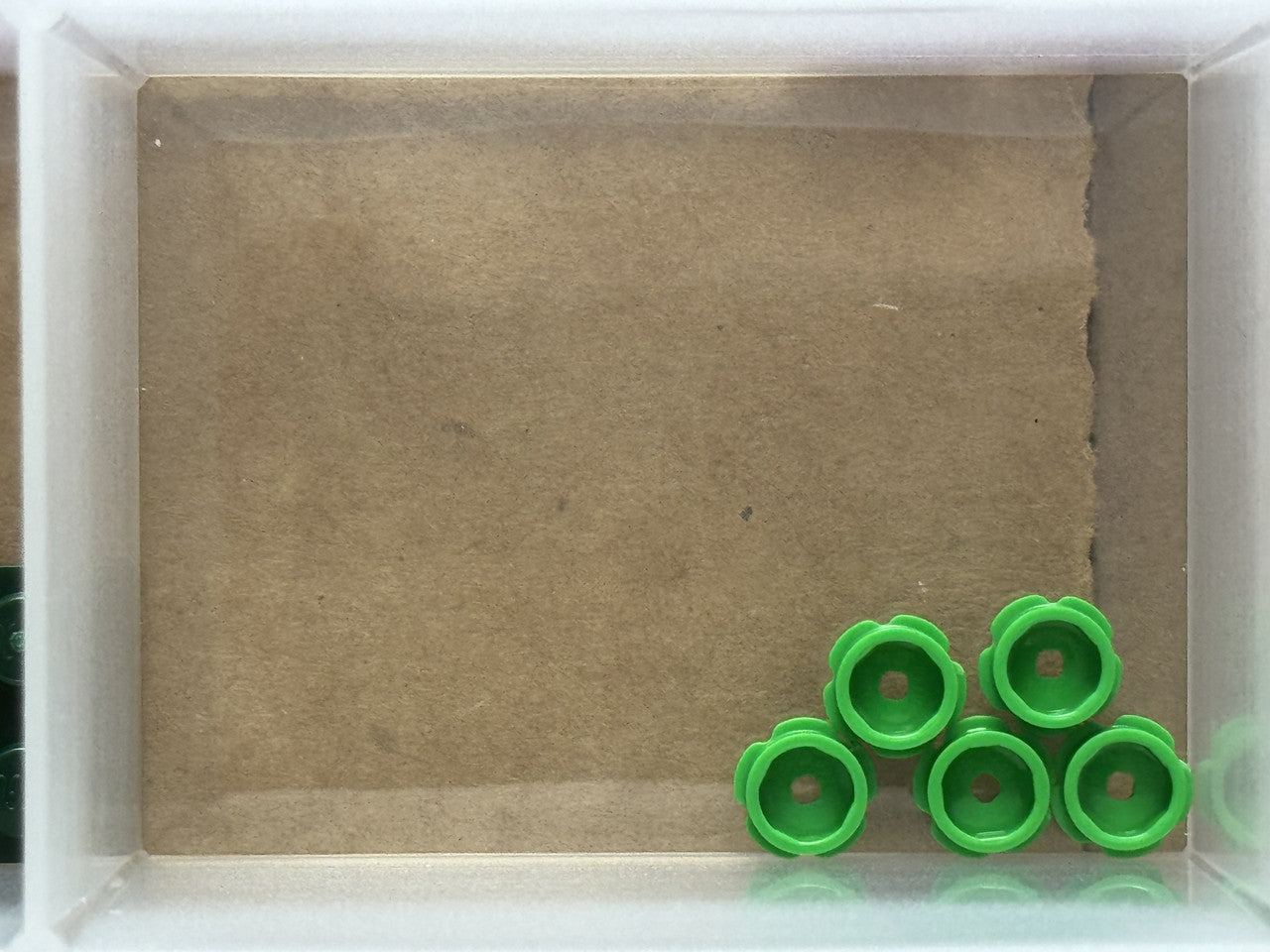 LEGO Parts - Bright Green Plate, Round 1 x 1 Flower Edge - No 24866 - QTY 5