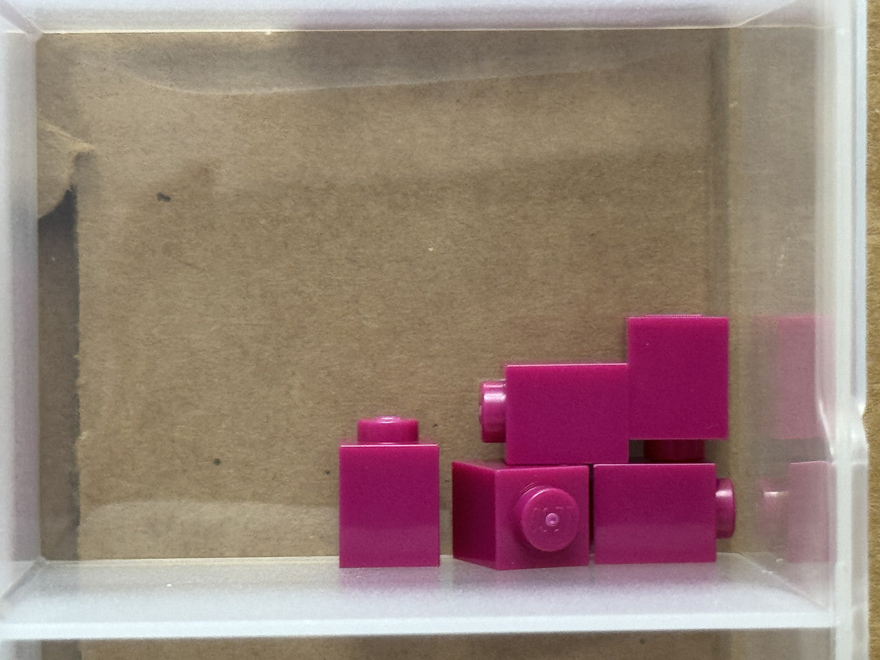 LEGO Parts - Magenta Brick 1 x 1 - No 3005 - QTY 5