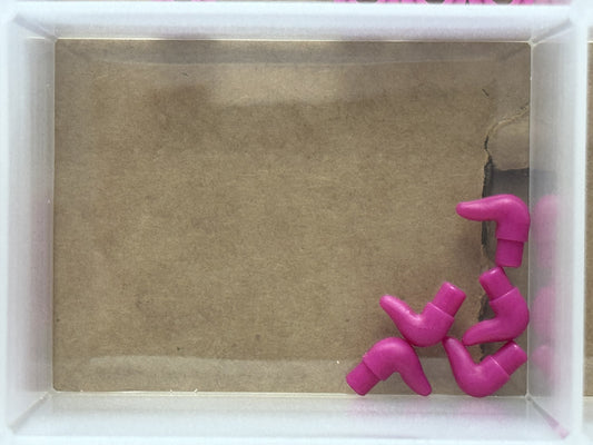 LEGO Parts - Magenta Cattle Horn, Short - No 64847 - QTY 5