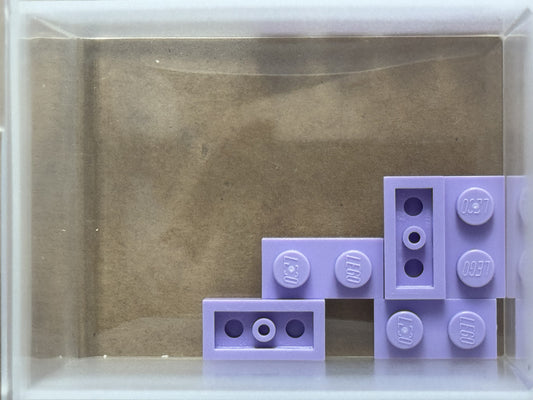 LEGO Parts - Lavender Plate 1 x 2 - No 3023 - QTY 5