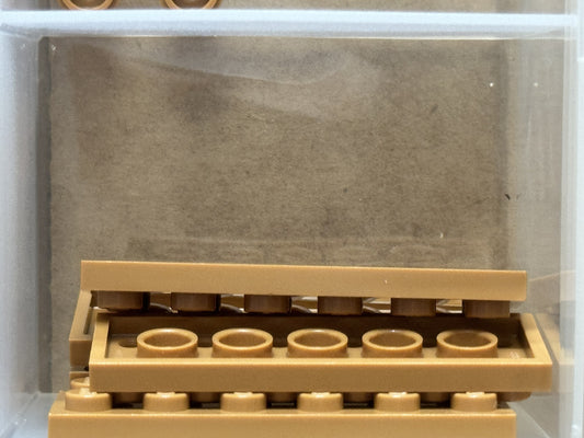 LEGO Parts - Medium Nougat Plate 2 x 6 - No 3795 - QTY 5