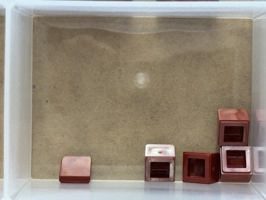 LEGO Parts - Dark Red Slope 30 1 x 1 x 2/3 - No 54200 - QTY 5