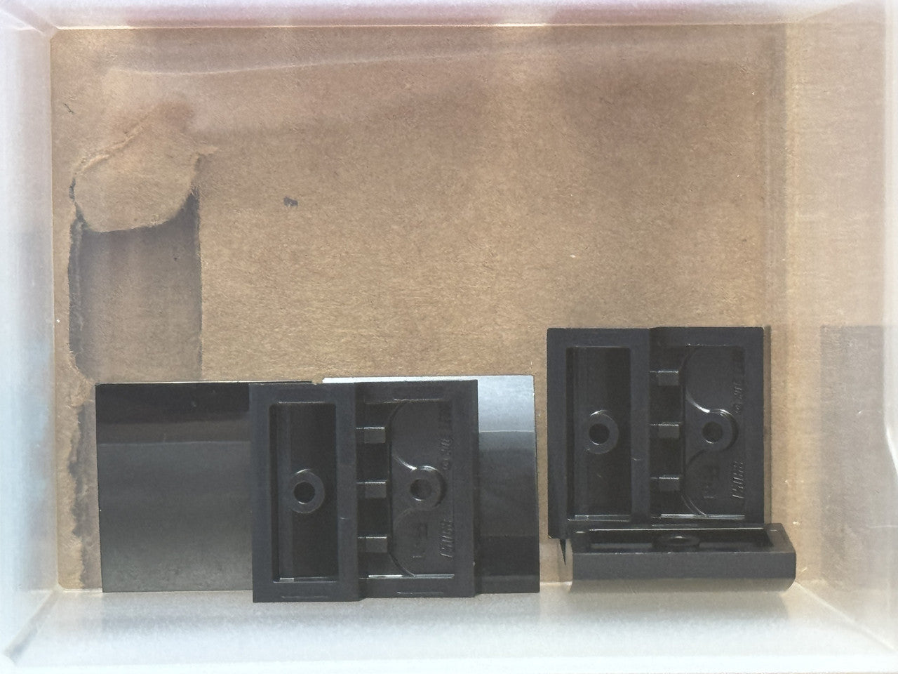 LEGO Parts - Black Slope, Curved 2 x 2 x 2/3 - No 15068 - QTY 5