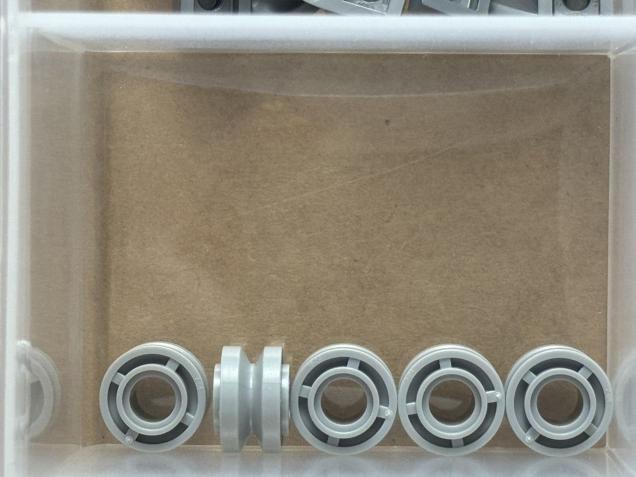 LEGO Parts - Light Bluish Gray Wheel 11mm D. x 8mm - No 42610 - QTY 5